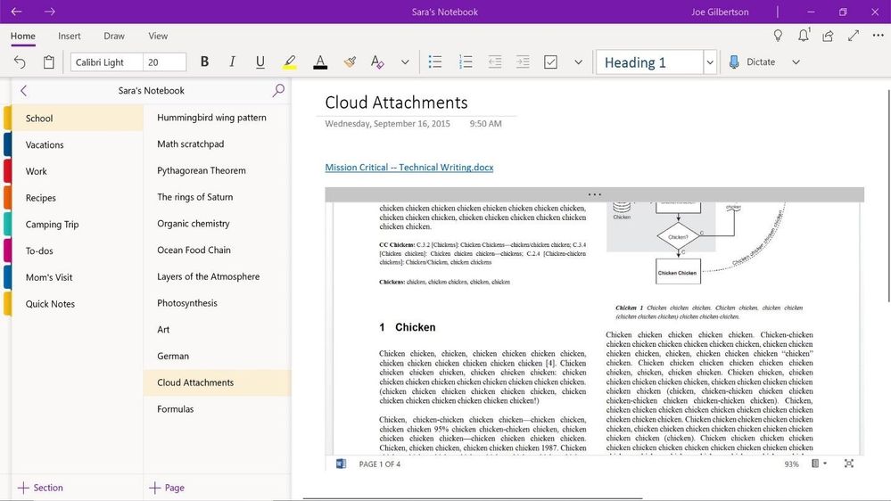 onenote for mac download